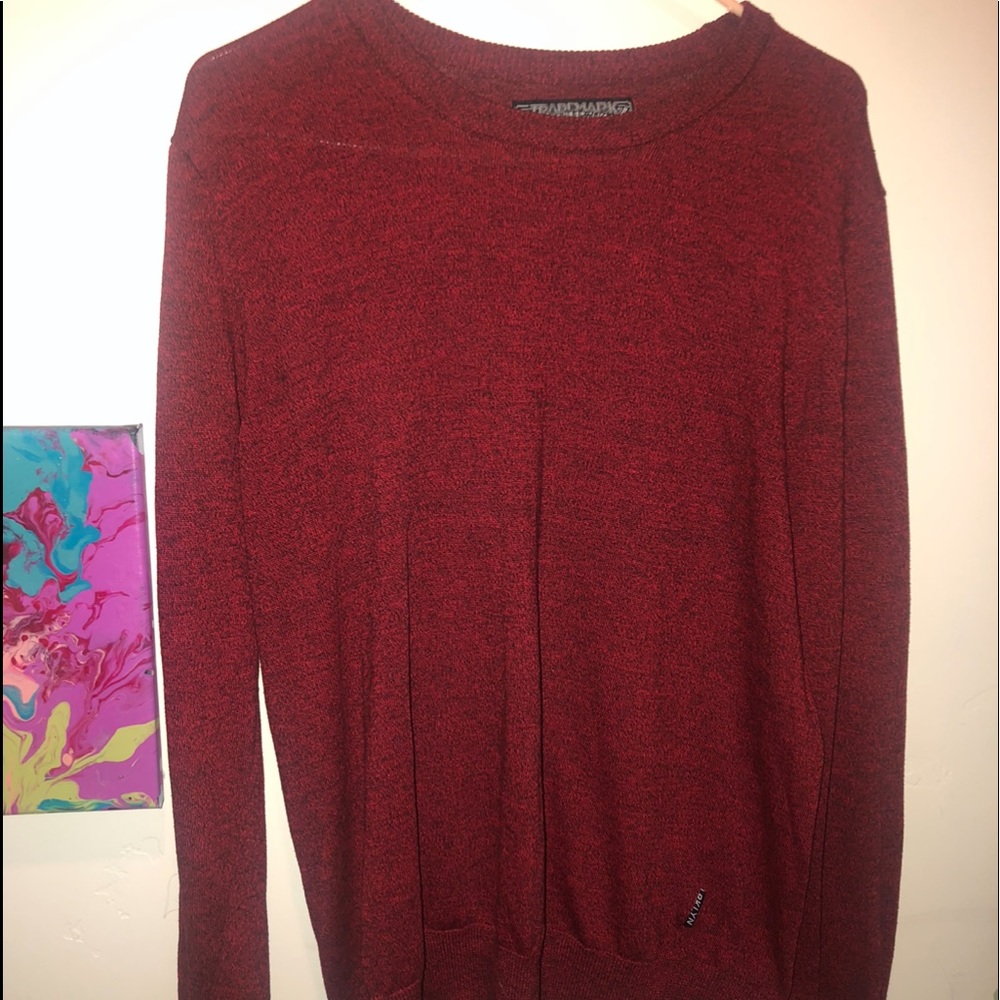 red sweater never worn